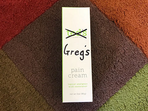 Greg's Pain Relief Cream