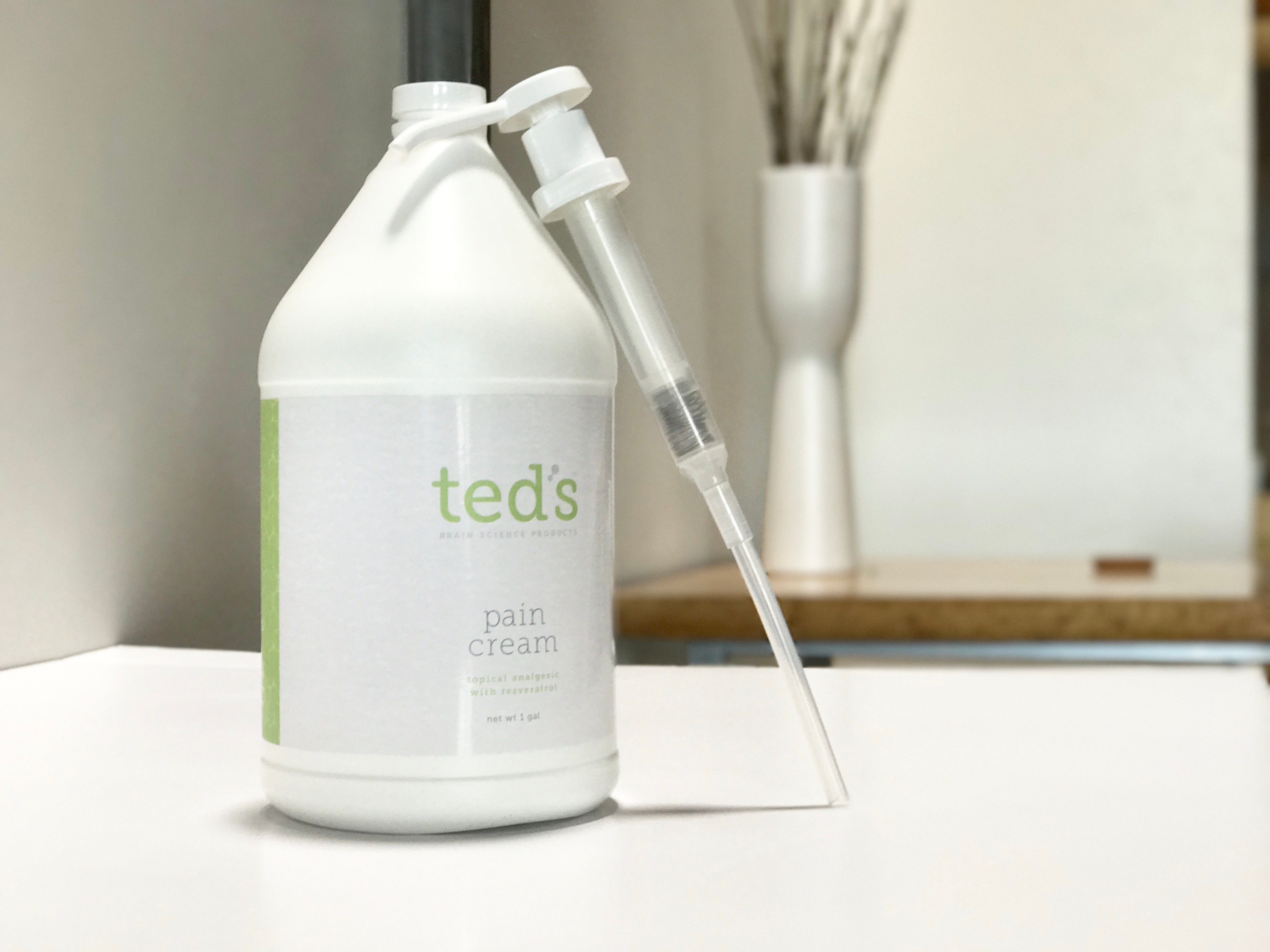 Ted's Pain Cream one gallon size